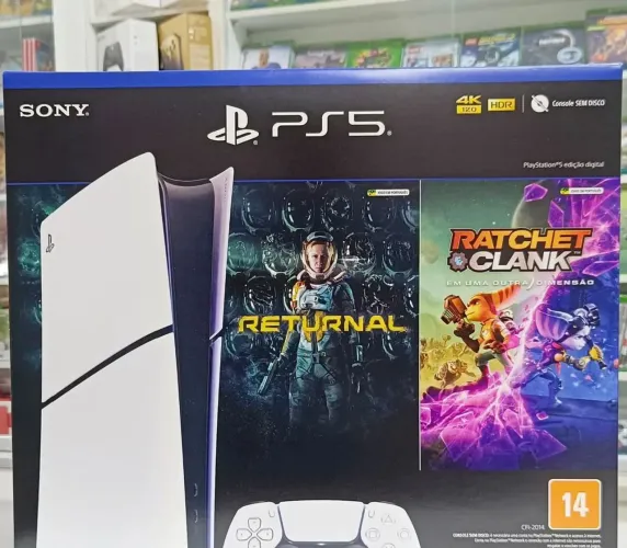 PS5 slim lacrado super promoção