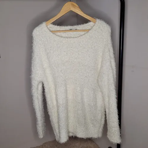 Cardigan feminino off white - GG
