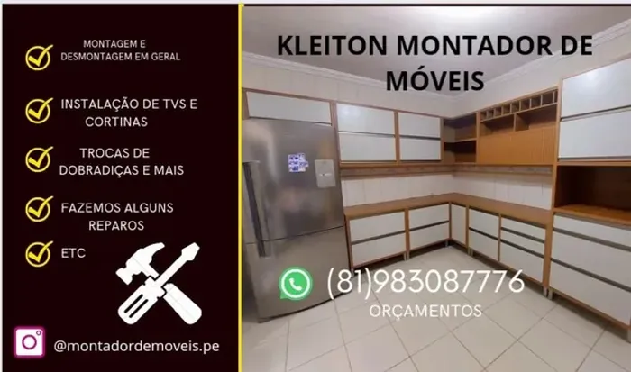 Montador de móveis recife e região metropolitana