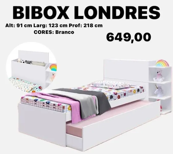 Bibox Londres- ENTREGA HOJE!!