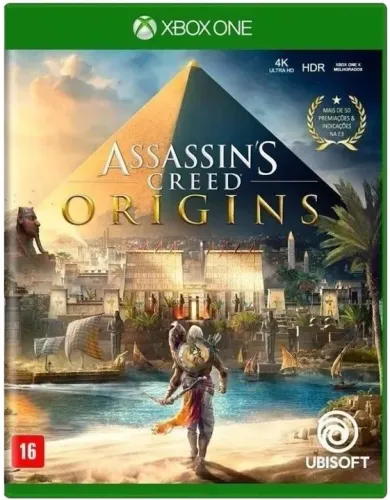 Assassin's Creed Origins Xbox One (jogo novo - lacrado - mídia física)