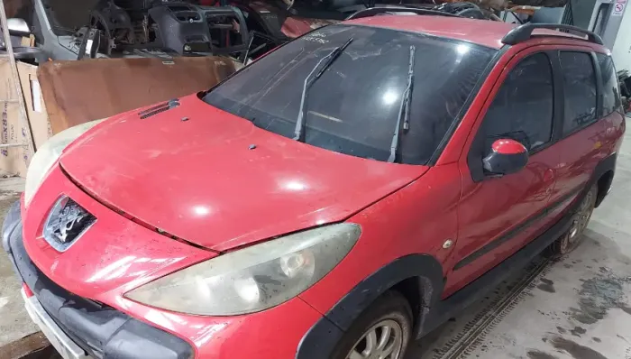 Sucata 207 sw escapade 1.6 completa toda original em peças raridade máxima