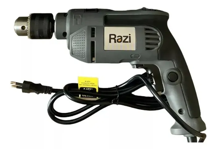 Furadeira De Impacto Razi 1/2 550w 220v Cinza com Reversão frequência 50/60hz