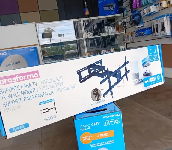 Suporte para TV Articulado até 100 polegadas 