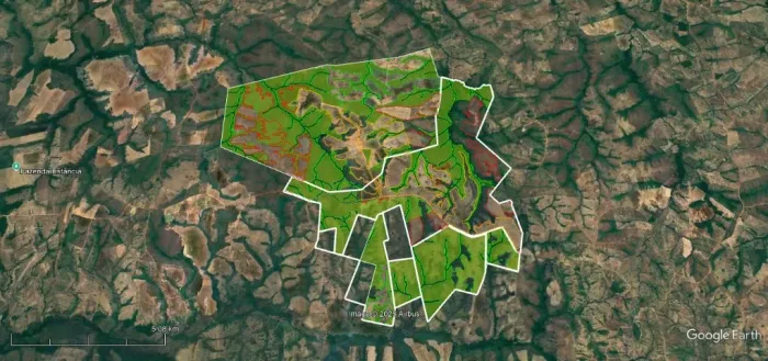 Fazenda em Tocantins, Goianorte, Lavoura, Plantação, Soja