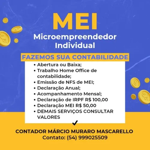 Servicos de mei e imposto de renda