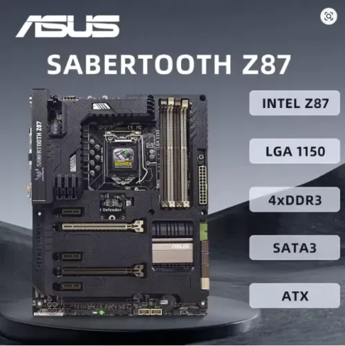 Kit XEON 1270 v3 + placa mãe ASUS Z87 DDR3 com 32 gigas de memoria