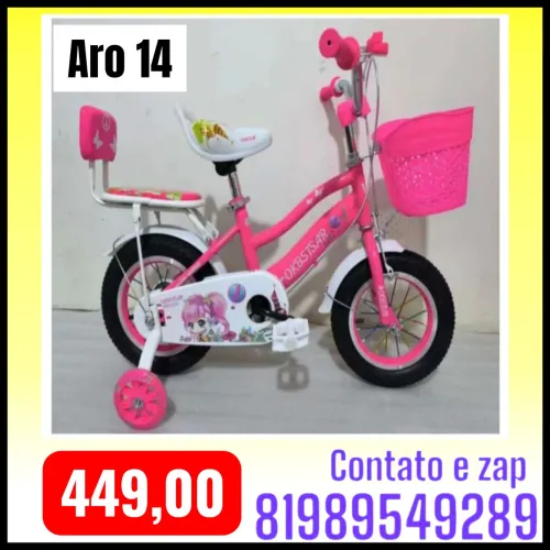 Bicicleta infantil aro 14