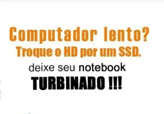 Pc lento? Ainda usa HD? Seu notebook ou PC até 10x mais rápido! Turbine a sua máquina!