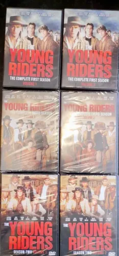 DVD - Box Young Riders, coleção completa - A série western de TV mais famosa dos EUA. 