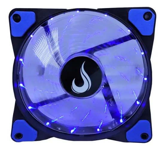 Cooler Fan 120mm Rise Mode Wind Led Blue *Molex - WZetta