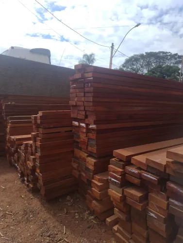 Vigotas de Madeiras Angelim vermelho