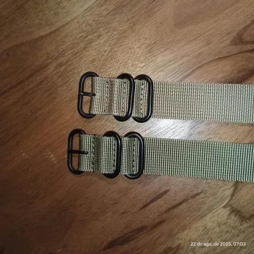 2 Pulseiras Nato Jays and Jays, Made in USA, originais, 24mm