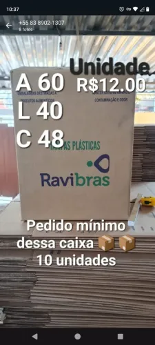 Caixas de papelão Kit com 10 caixas grandes fortes para Mudancas e embalagens em geral 