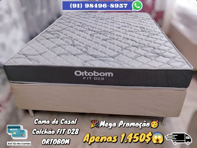 CAMA CASAL FIT D28 ORTOBOM