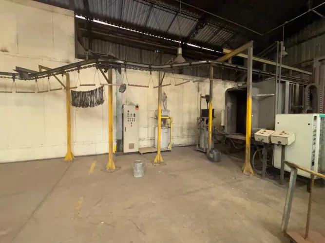 Linha de Pintura a pó Industrial Completa Deltec