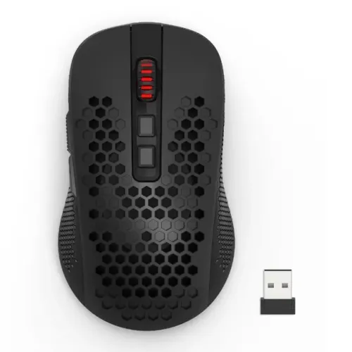 Mouse Sem Fio Gamer Redragon Hana, 7200Dpi, 1000Hz, 7 Botões, Preto - M694-RGB