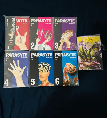 Mangá Parasyte e One punch man