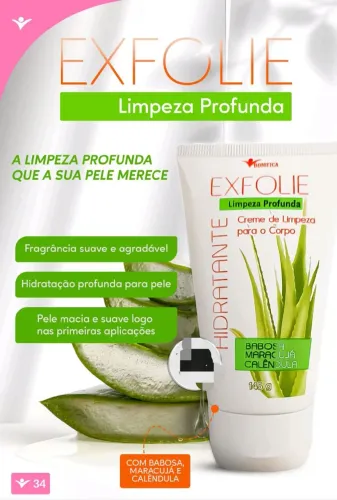 Exfolie limpeza Profunda 