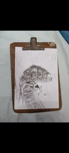 Desenho preto e branco. Faça sua encomenda!
