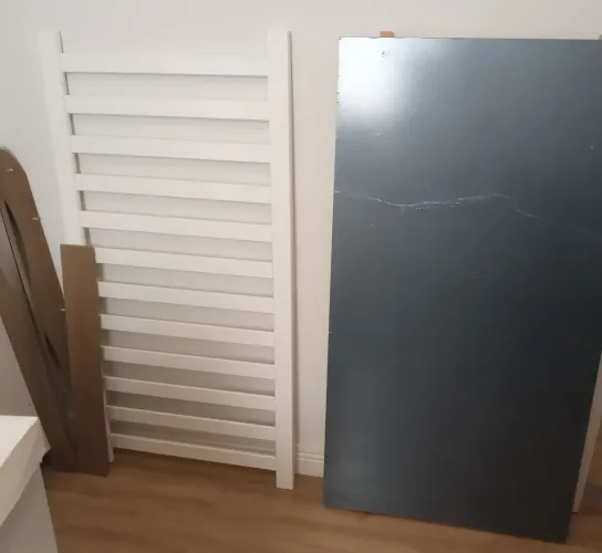 Berço que vira caminha - usado