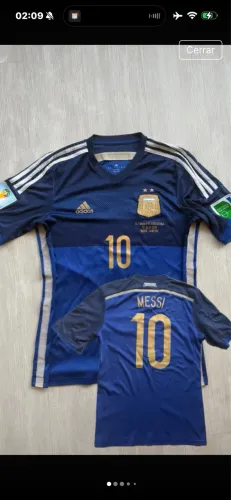 Camisa Messi Argentina 2014 away