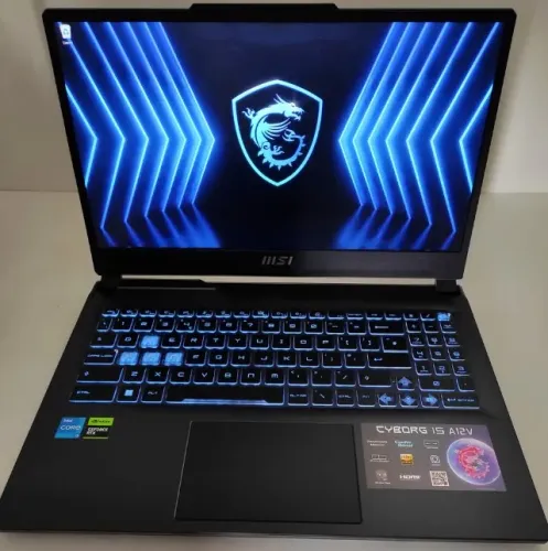 Notebook Gamer Msi Cyborg i5 (8 Núcleos) RTX 4060 8GB
