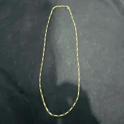 Corrente ouro 18k, $600 reias o grama 