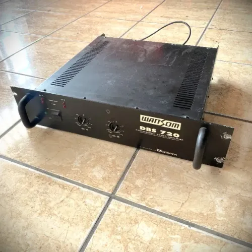 Amplificador Potência Ciclotron Wattsom 180w DBS 720 Bivolt