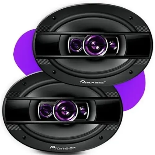 Par alto-falantes Pioneer quadriaxial TS6960BR