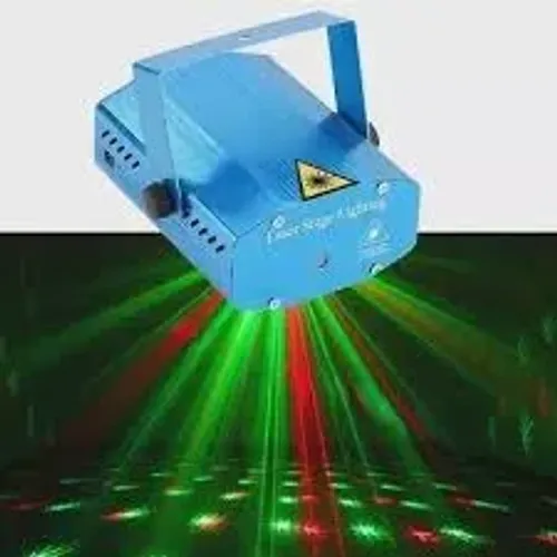 Mini Laser Projetor Led Holográfico Fonte Mini Tripe Festas