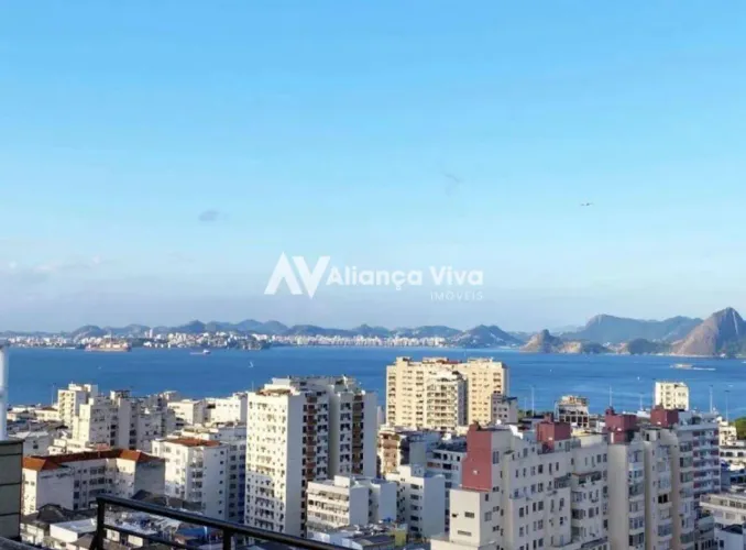 Flamengo | Cobertura 4 quartos, sendo 3 suites