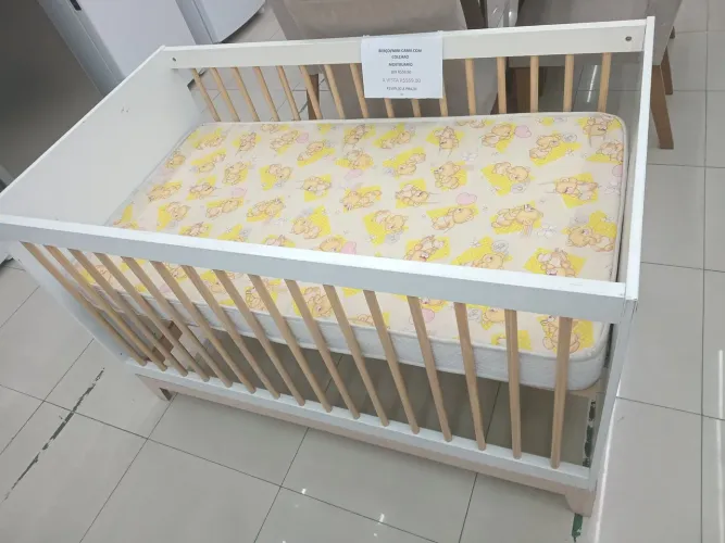 BERÇO +COLCHAO MOSTRUÁRIO