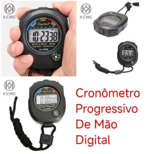 Cronômetro Digital de Mão Profissional