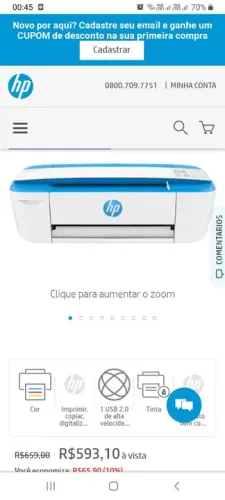 Impressora HP 