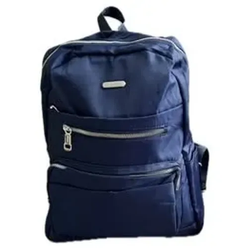 Mochila Feminina Impermeável Com Bolsos Azul Escuro