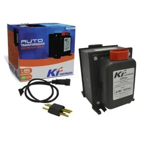 Auto Transformador 2000va Energia 1400w Freezer Geladeira Furadeira Etc
