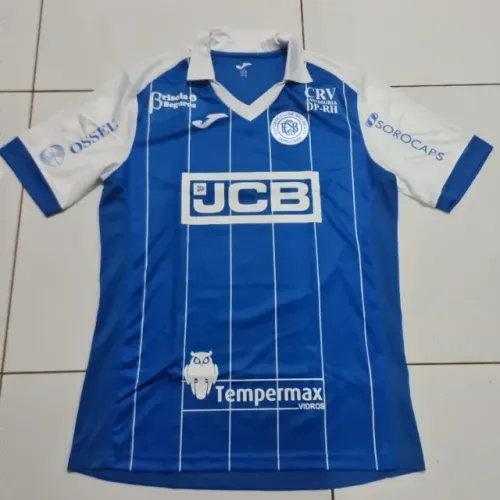 Camisa São Bento Joma Azul de Jogo Tamanho G