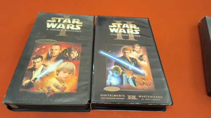 Lote VHS Star Wars