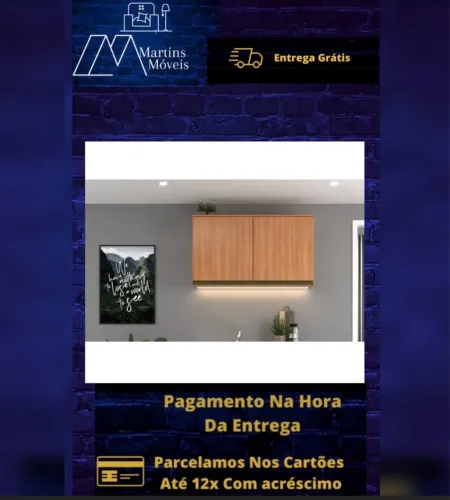 GRANDE PROMOÇÃO ARMÁRIO AEREO ENTREGA GRÁTIS ACEITA CARTÃO.