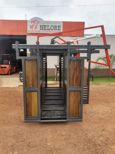Tronco de contenção C/ balança eletrônica (BRETE)