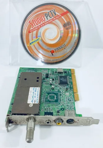Pinnacle STUDIO PCTV Placa de TV e captura de vídeo