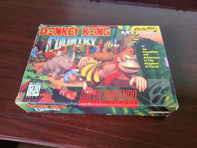 Donkey Kong Country CIB - Original - Super Nintendo