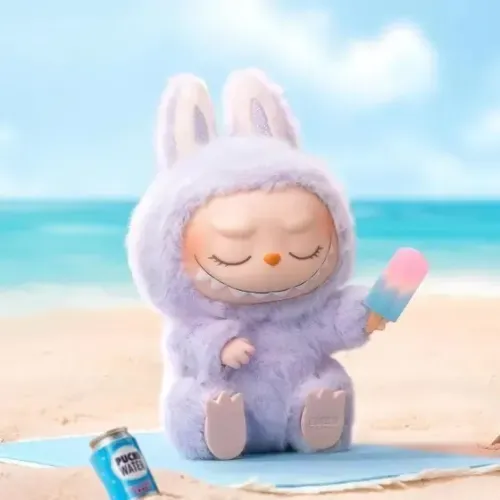 Labubu Pop Mart Chaveiro de pelúcia  Boneco Surpresa 