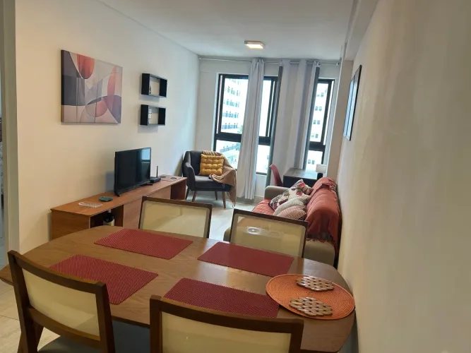 Flat Boa Viagem - Vista livre Mar