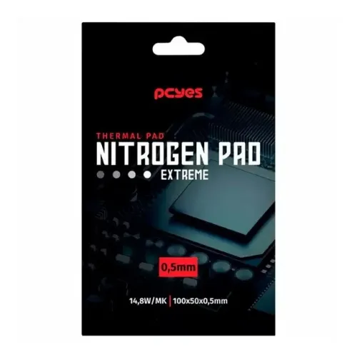 Thermal Pad PcYes Nitrogen Pad Extreme, 100x50x0.5mm, Novo Loja Coimbra Computadores