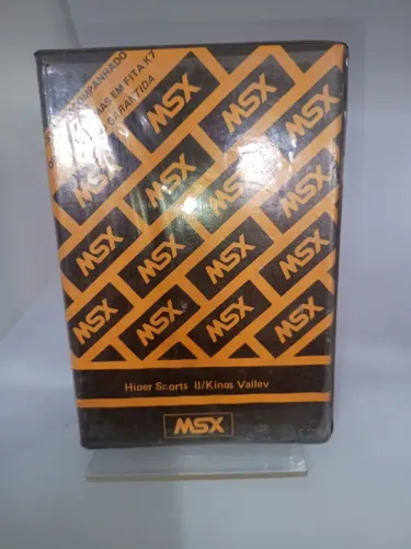 Jogo MSX Hiper Sports II/Kings Valley Lacrado