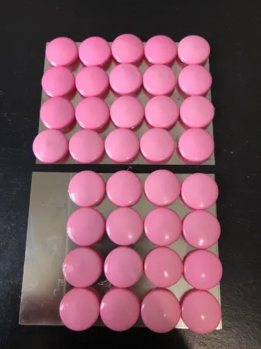 Kit 36 unid. ímãs de geladeira para fotos ou recados