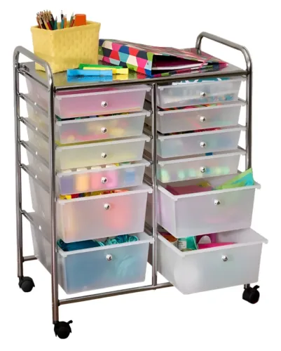 Gaveteiro de Metal com 12 Gavetas - Organização e Estilo