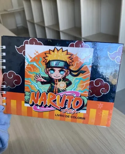 Livro pra colorir do Naturo
